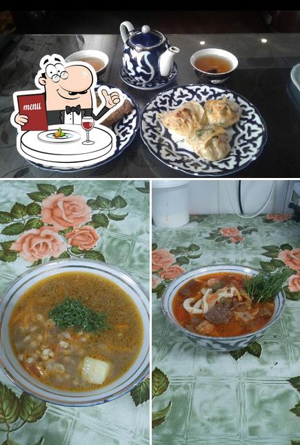 Блюда в "кафе Ташкент"