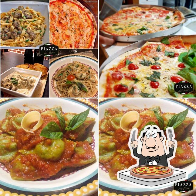 Peça pizza no Piazza dei Fiori