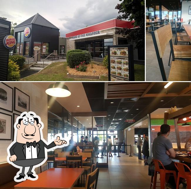 L’image de la intérieur et extérieur concernant Burger King