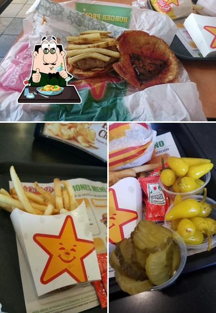 Food at Carl's Jr