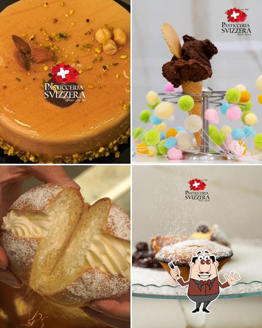 Cibo al Pasticceria Svizzera