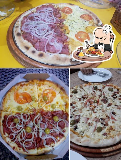 Experimente pizza no Ponto da Esfiha