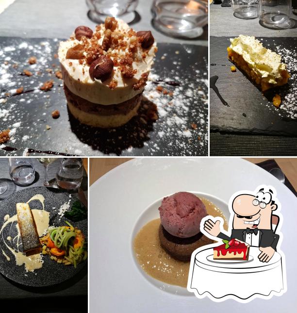 Restaurant Aux Gourmands propose un nombre de desserts