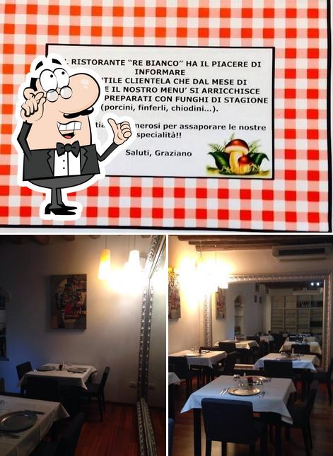 Gli interni di Il Nuovo Ristorante Re Bianco da Graziano