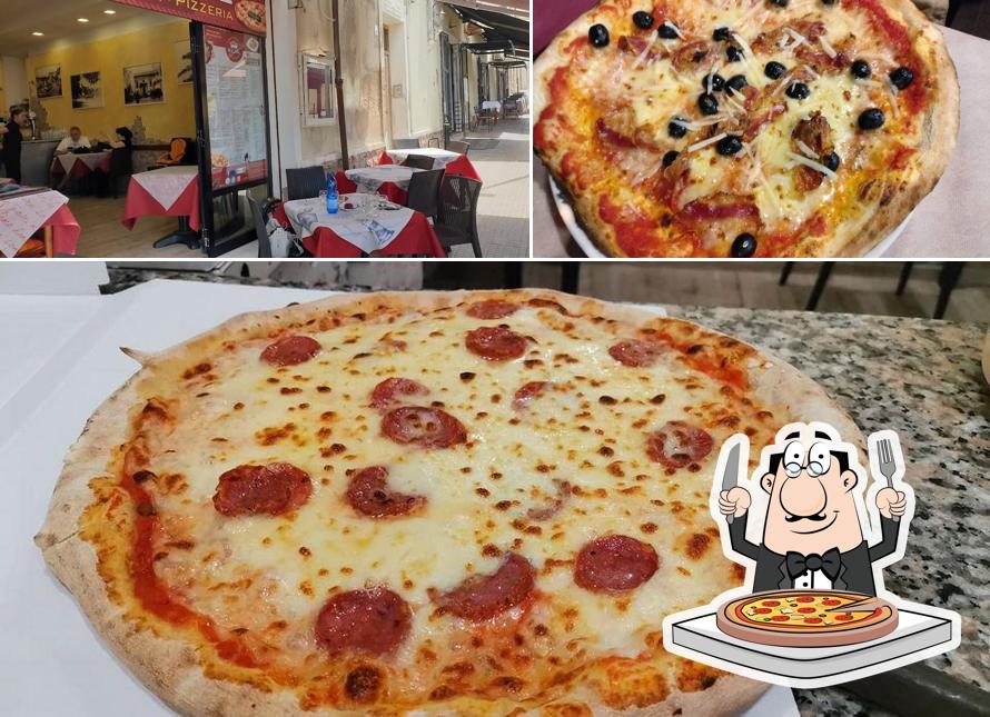 A Trattoria Pizzeria Rejal, puoi goderti una bella pizza