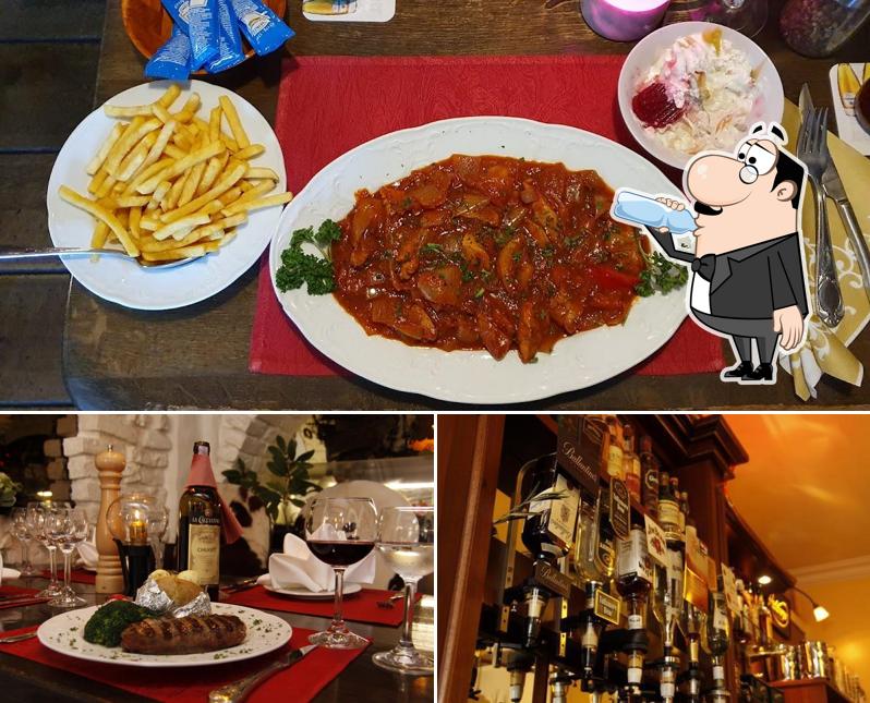 Las fotos de bebida y comida en Restaurant Steakhaus Kaiserhof - Wiedereröffnung in Kürze - Ihr Kaiserhof & Gusto Team