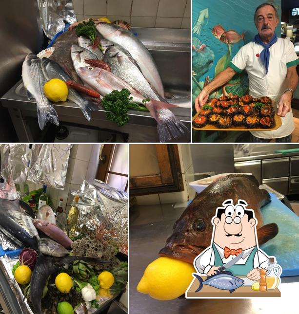 Ordina i piatti di pesce a Ristorante Da Pietro