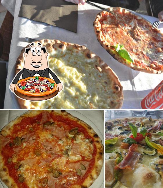 Ordina tra le molte varianti di pizza