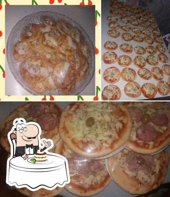 Lú Pizzas provê uma escolha de pratos doces