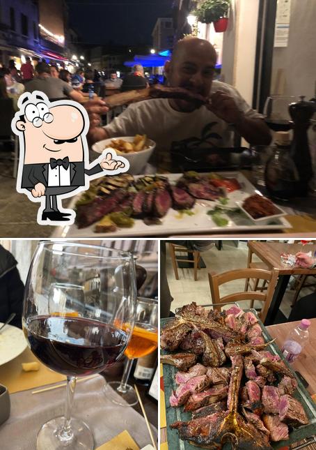 Questa è la foto che raffigura la interni e alcol di Salus Grill