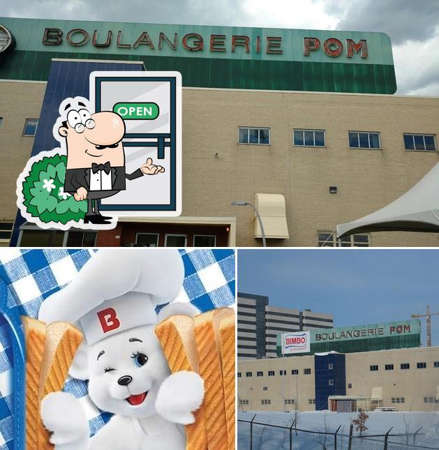 L'extérieur de Canada Bread (Bimbo Canada) - Usine Viau - Boulangerie POM