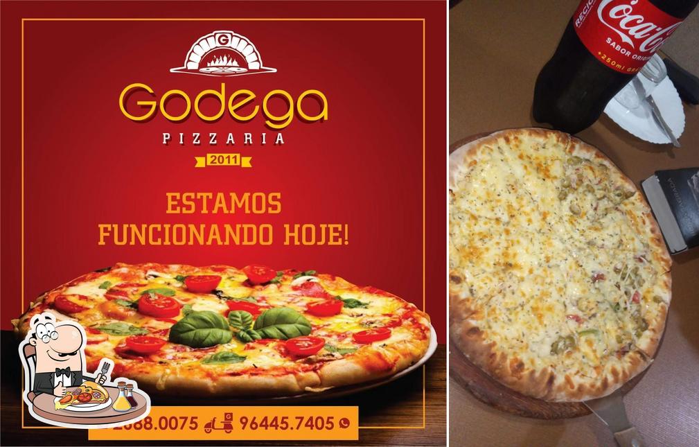 Experimente pizza no Pizzaria Godega Itaguaí