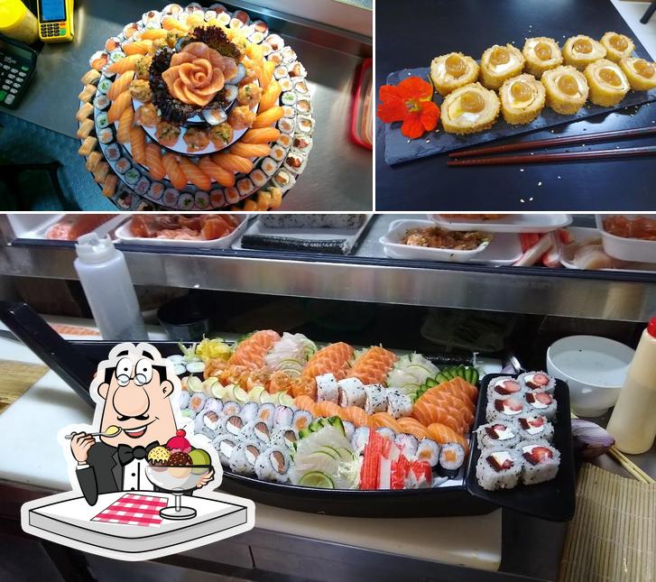 Saori Sushi serve uma gama de pratos doces