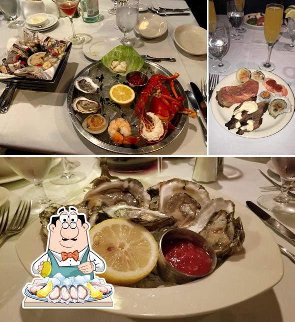 Order seafood at Rothmann's Steakhouse