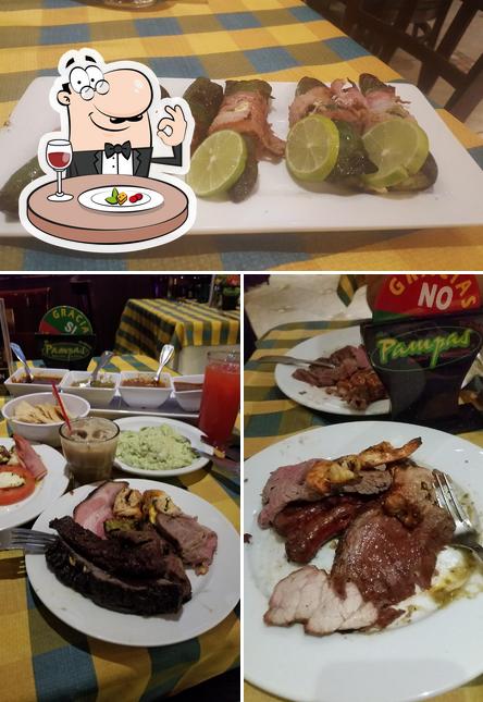 Еда в "Mr. Pampas Justo Sierra"