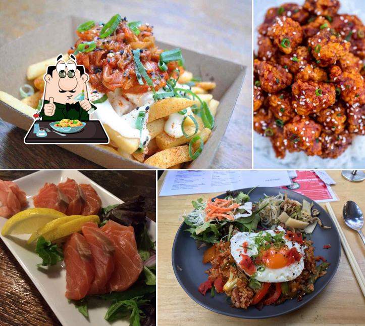 Meals at Nom Nom Korean Eatery