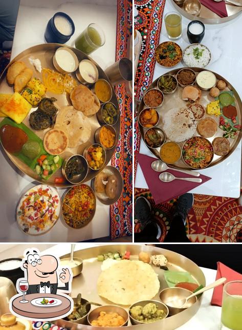 Food at Acchija Gujarati Thal