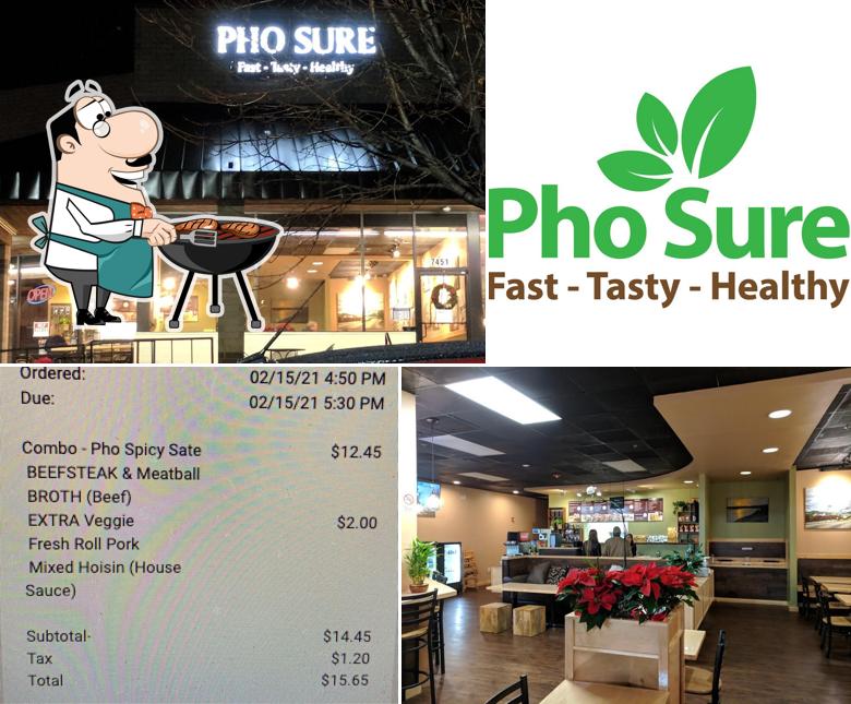 Взгляните на снимок ресторана "Pho Sure"