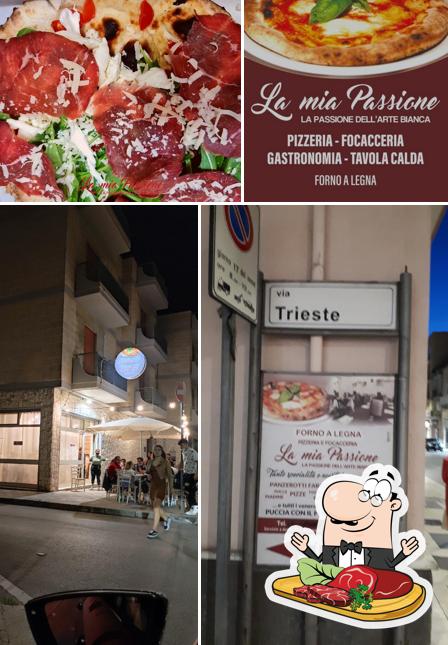 Ordina i un pasto a base di carne a Pizzeria la mia Passione