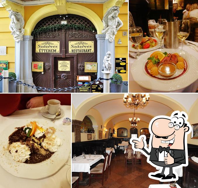 Százéves Étterem restaurant, Budapest - Restaurant menu and reviews