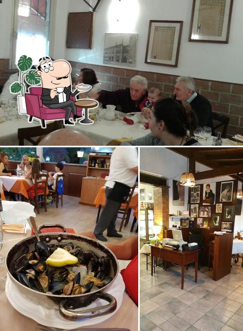 Gli interni di Trattoria "Al Sgnadur Sgarbà"