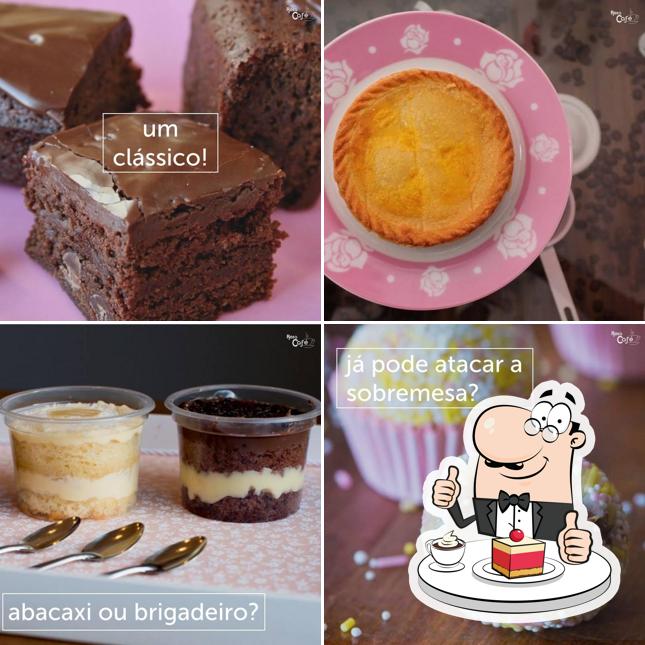 Peça uma das opções doces