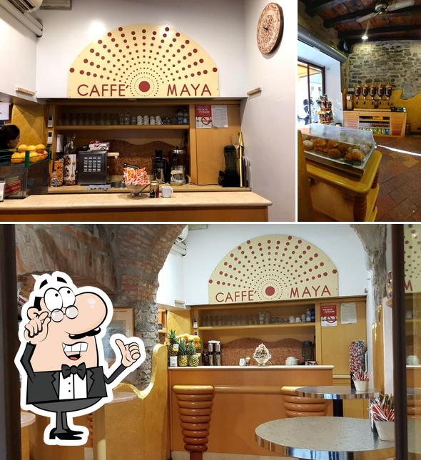 L'intérieur de Caffè Maya