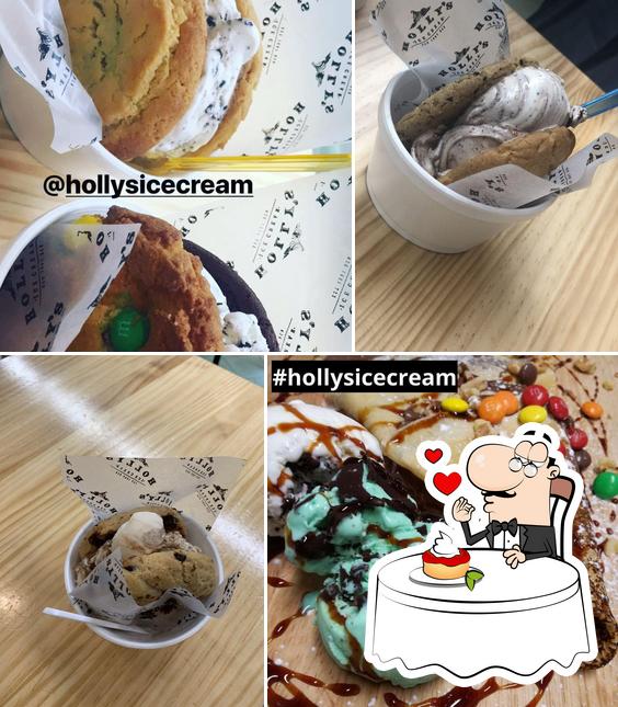 Закажите один из десертов в "Hollys Ice Cream"