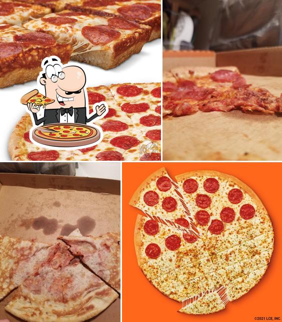 Try out pizza at Little Caesars Pizza