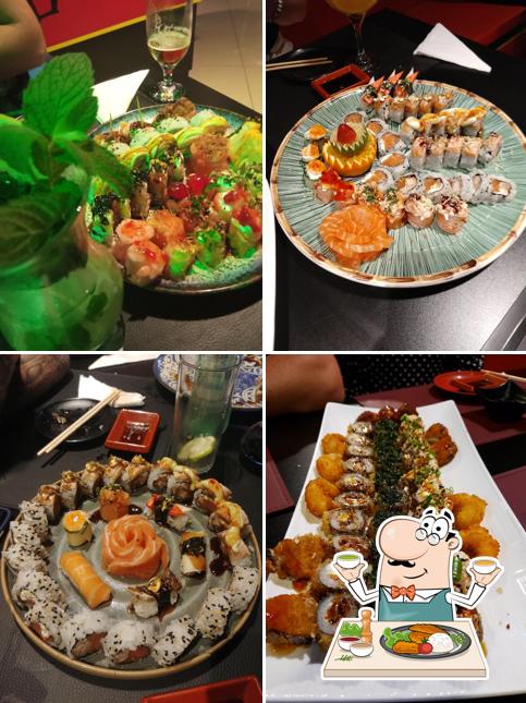 Еда в "Osaka Sushi"