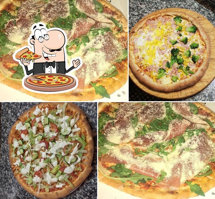 Probiert eine Pizza bei Pizzeria Restaurant David Bar