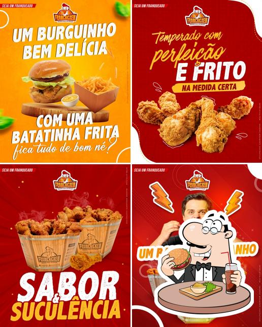 Hambúrguer em Franchicken Indaiatuba