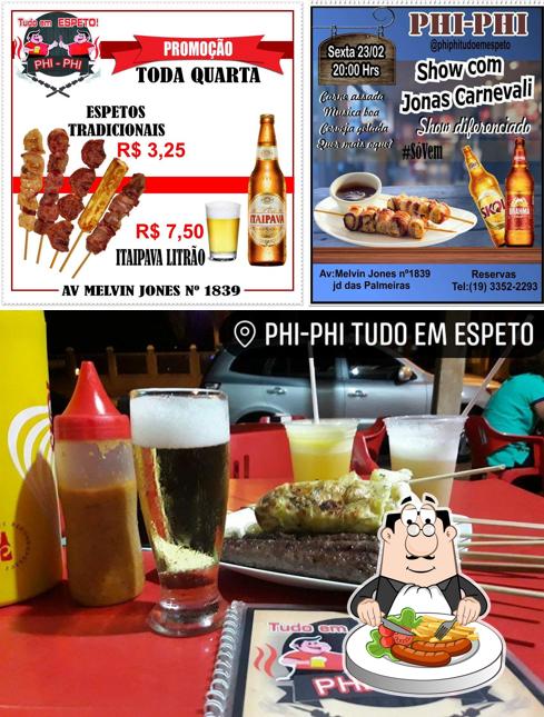 Comida em Phi Phi Tudo Em Espeto Araras