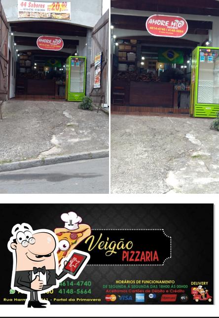 Here's a picture of Pizzaria Veigão