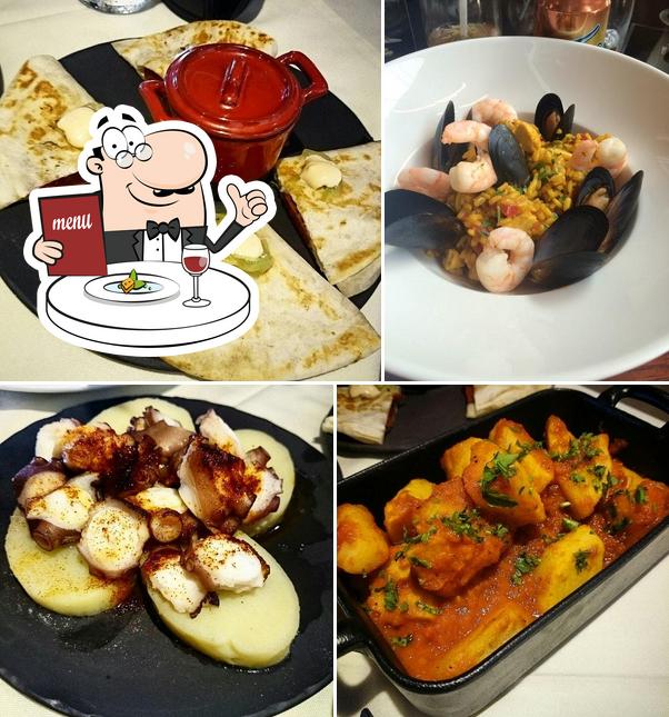 Food at Restaurante Puerta Del Sol