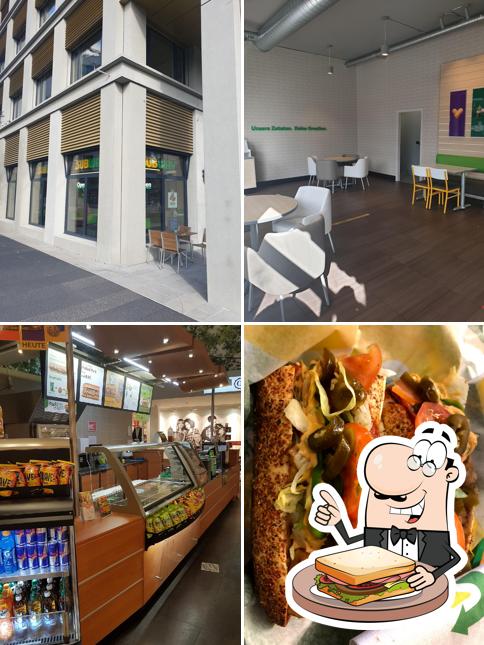 Ordina un panino a Subway