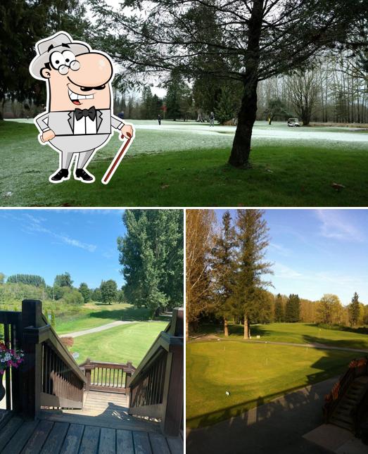 The Blue Heron Golf Course in Carnation Restaurant menu and reviews