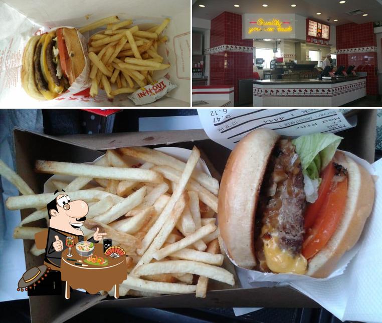 Food at In-N-Out Burger