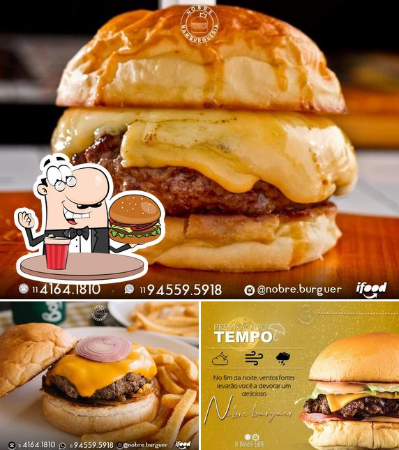 Delicie-se com um hambúrguer no Nobre Hamburgueria