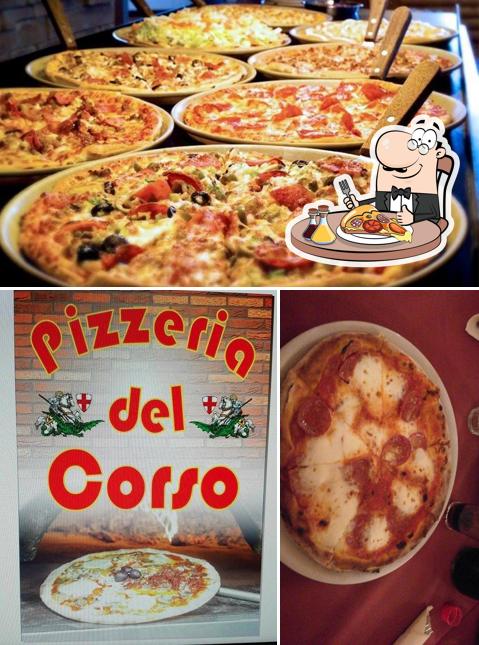 Choisissez des pizzas à Pizzeria Del Corso