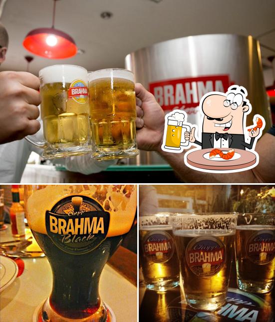 Você pode tomar um copo de cerveja leve ou escura