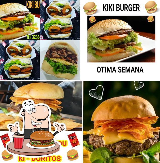 Os hambúrgueres do KIKI-BURGER irão saciar diferentes gostos