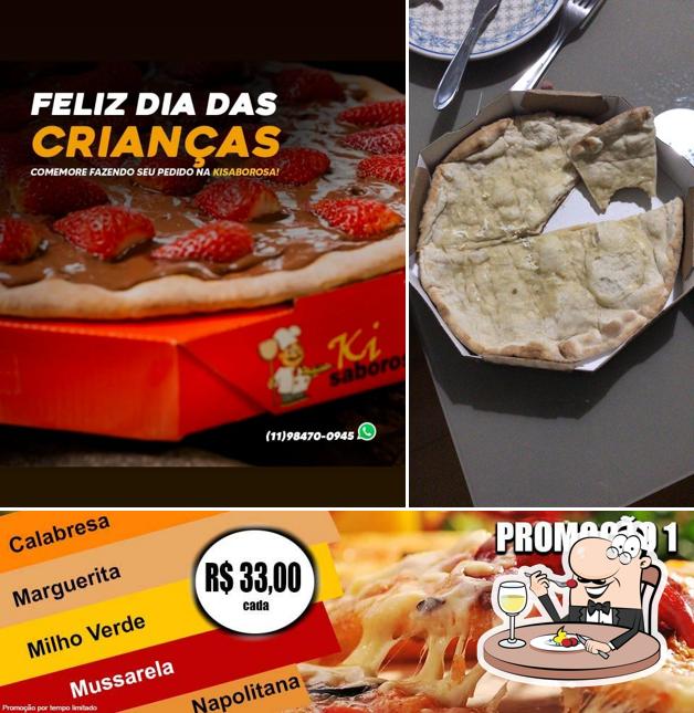 Comida em Pizzaria Ki Saborosa