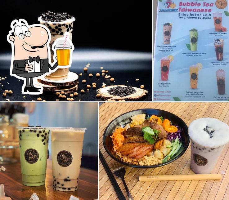 Profitez d'une boisson à Tiktak Centre Ville | Restaurant - Bubble Tea