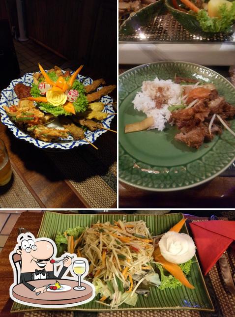 Essen im Bangkok Thai Restaurant