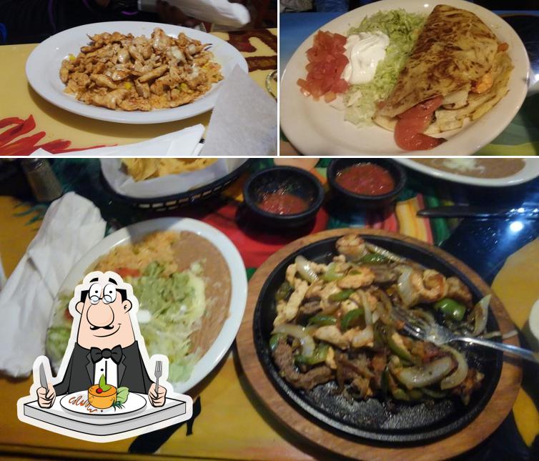 Food at Cancun Mexican Restaurant White Oak