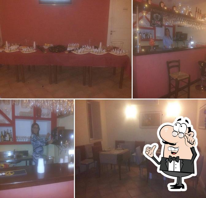 Gli interni di Le stanze di Safra' Ristorante pizzeria