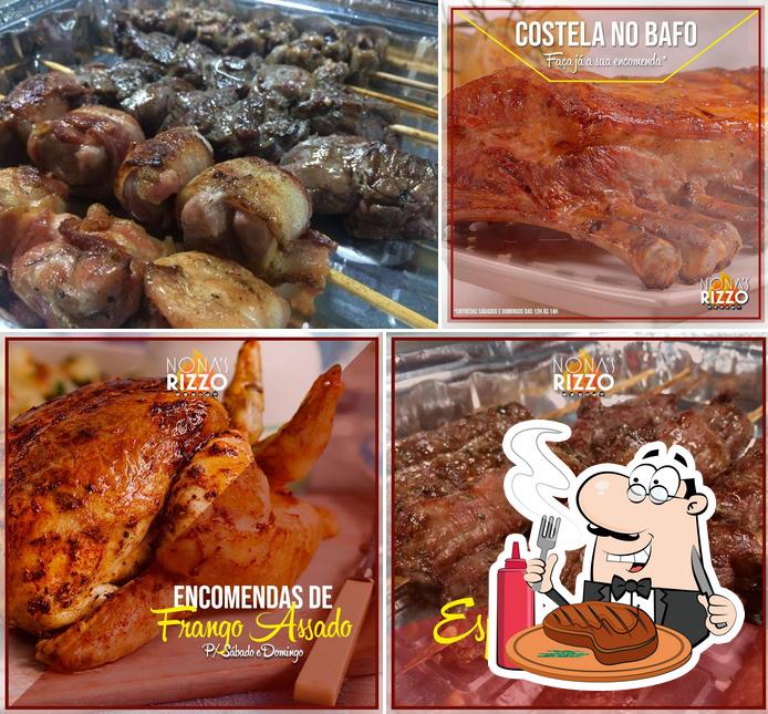 Peça refeições de carne no Nona's Rizzo Petrópolis RJ