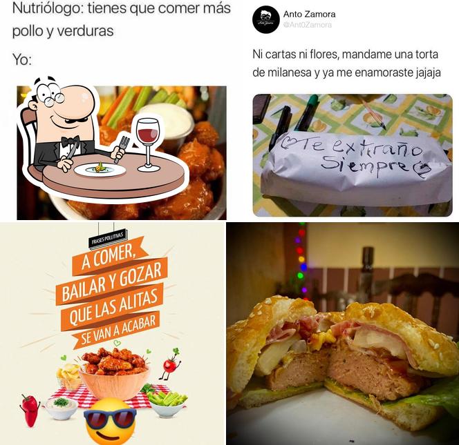 Alitas, Hamburguesas y Loncheria 