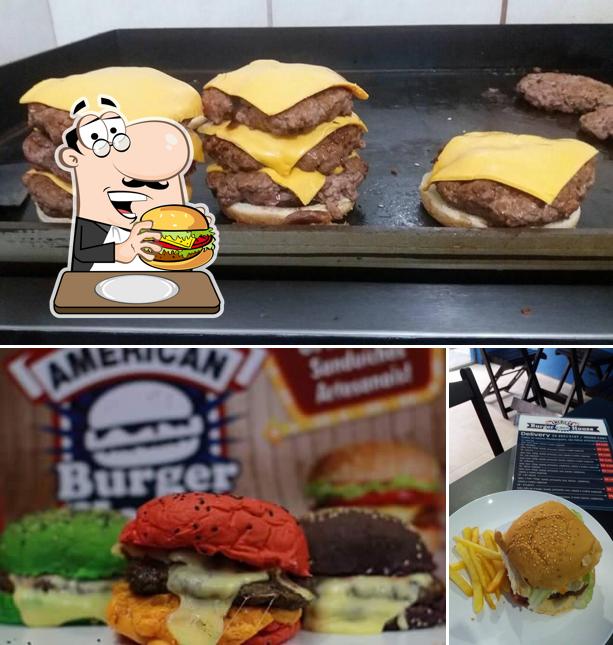 Hambúrguer em American Burger House